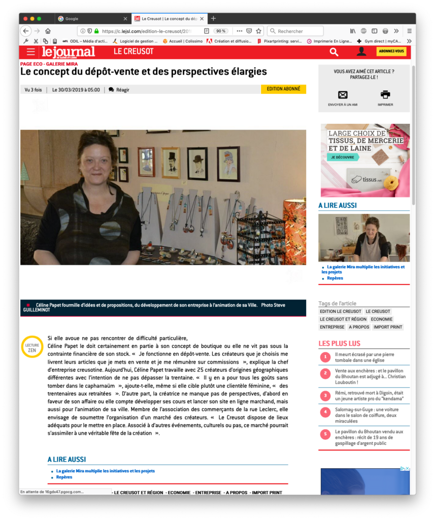 Article n°2 - JSL - 30 mars 2019