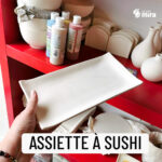 Assiette à sushi / plat à cake