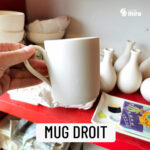 Mug droit avec anse